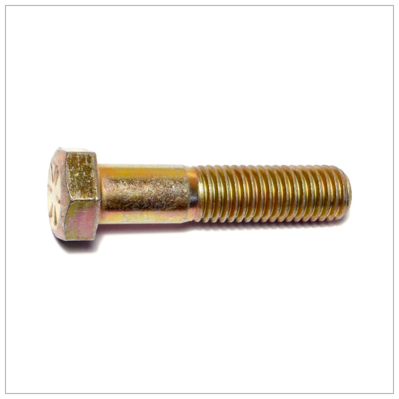 Yellow Zinc Hex Bolts