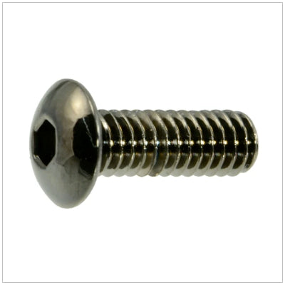 Black Chrome Socket Cap Screws