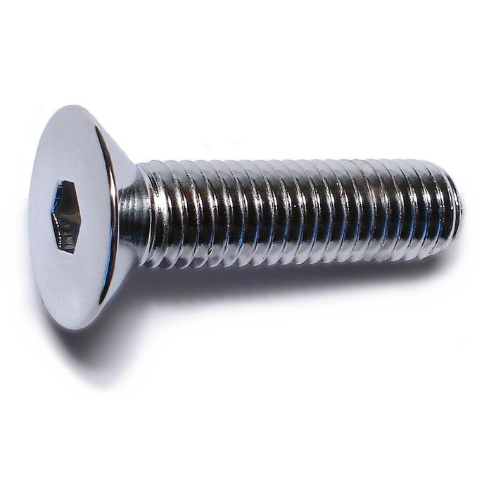 Chrome Flat Head Socket Cap Screws