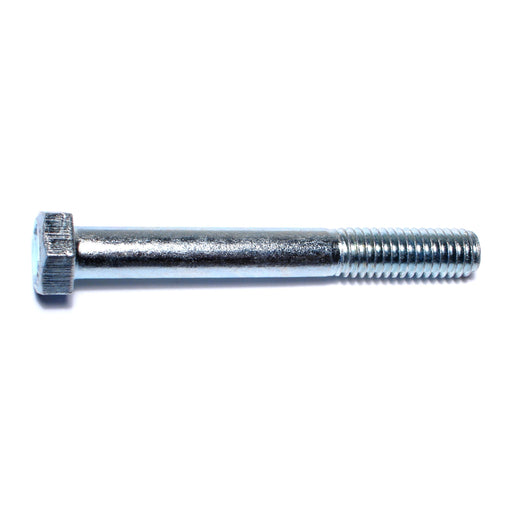 3/8"-16 x 3" Zinc Plated Grade 2 / A307 Steel Coarse Thread Hex Bolts