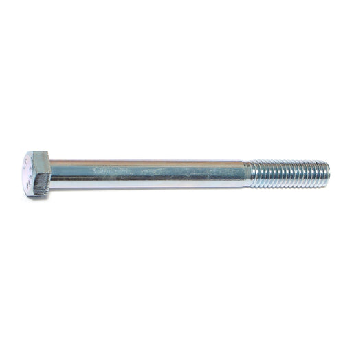 3/8"-16 x 4" Zinc Plated Grade 2 / A307 Steel Coarse Thread Hex Bolts