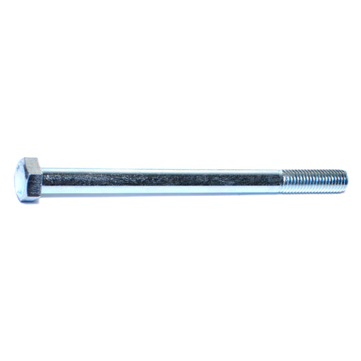 1/2"-13 x 7" Zinc Plated Grade 2 / A307 Steel Coarse Thread Hex Bolts