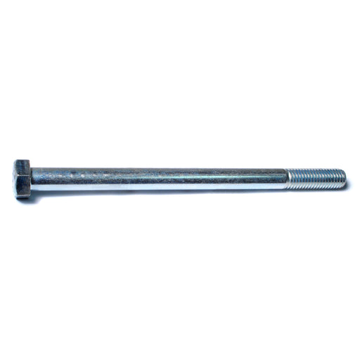 1/2"-13 x 7-1/2" Zinc Plated Grade 2 / A307 Steel Coarse Thread Hex Bolts