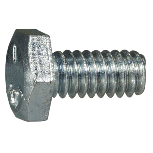 1/4"-20 x 1/2" Zinc Plated Grade 5 Steel Coarse Thread Hex Cap Screws