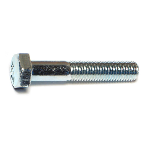 5/16"-24 x 1-3/4" Zinc Plated Grade 5 Steel Fine Thread Hex Cap Screws