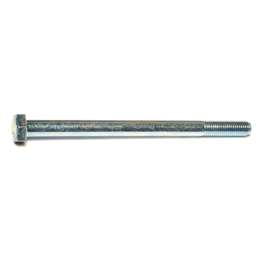 5/16"-24 x 4-1/2" Zinc Plated Grade 5 Steel Fine Thread Hex Cap Screws