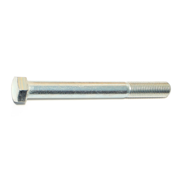 7/16"-20 x 4" Zinc Plated Grade 5 Steel Fine Thread Hex Cap Screws