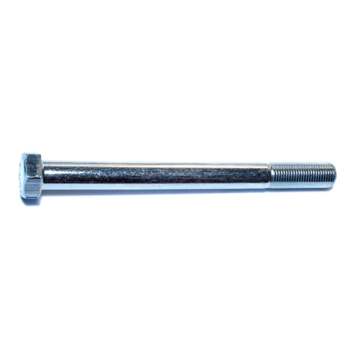 1/2"-20 x 5-1/2" Zinc Plated Grade 5 Steel Fine Thread Hex Cap Screws