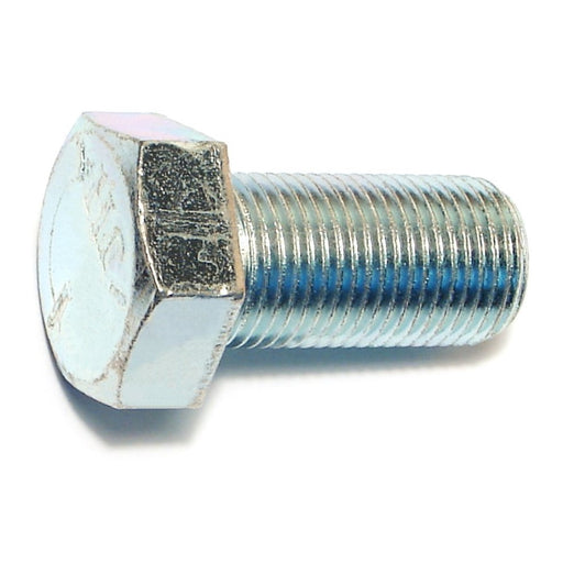 5/8"-18 x 1-1/4" Zinc Plated Grade 5 Steel Fine Thread Hex Cap Screws