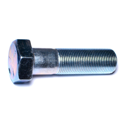 1"-14 x 3-1/2" Zinc Plated Grade 5 Steel Fine Thread Hex Cap Screws