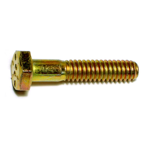 1/4"-20 x 1-1/4" Zinc Plated Grade 8 Steel Coarse Thread Hex Cap Screws