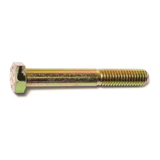 3/8"-16 x 2-3/4" Zinc Plated Grade 8 Steel Coarse Thread Hex Cap Screws