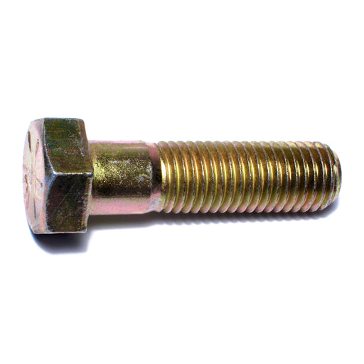 3/4"-10 x 2-3/4" Zinc Plated Grade 8 Steel Coarse Thread Hex Cap Screws