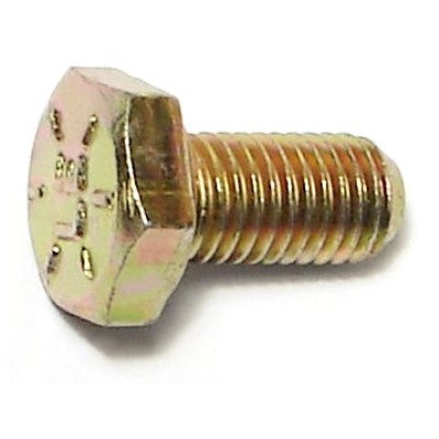 1/4"-28 x 1/2" Zinc Plated Grade 8 Steel Fine Thread Hex Cap Screws