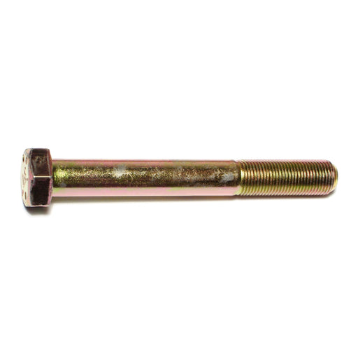 5/8"-18 x 5" Zinc Plated Grade 8 Steel Fine Thread Hex Cap Screws