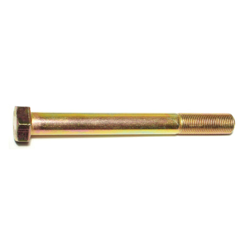 5/8"-18 x 6" Zinc Plated Grade 8 Steel Fine Thread Hex Cap Screws