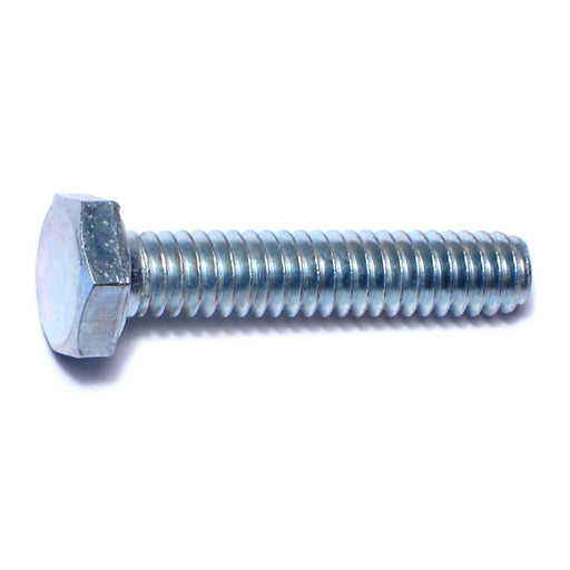 1/4"-20 x 1-1/4" Zinc Plated Steel Coarse Full Thread Hex Head Tap Bolts