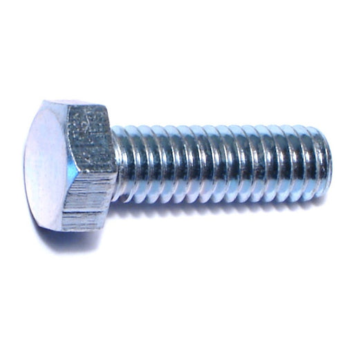 5/16"-18 x 1" Zinc Plated Steel Coarse Full Thread Hex Head Tap Bolts