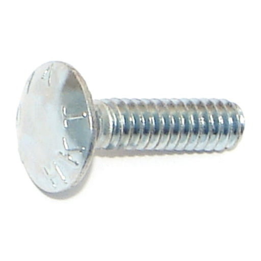 3/16-24 x 3/4" Zinc Plated Grade 2 / A307 Steel Coarse Thread Carriage Bolts