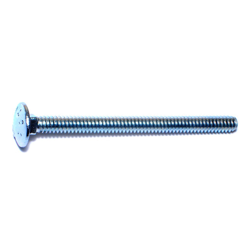 3/16-24 x 2-1/2" Zinc Plated Grade 2 / A307 Steel Coarse Thread Carriage Bolts