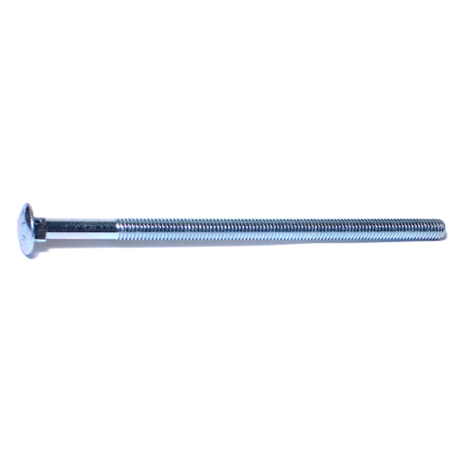 3/8"-16 x 7-1/2" Zinc Plated Grade 2 / A307 Steel Coarse Thread Carriage Bolts