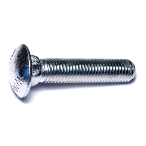 3/4"-10 x 3-1/2" Zinc Plated Grade 2 / A307 Steel Coarse Thread Carriage Bolts