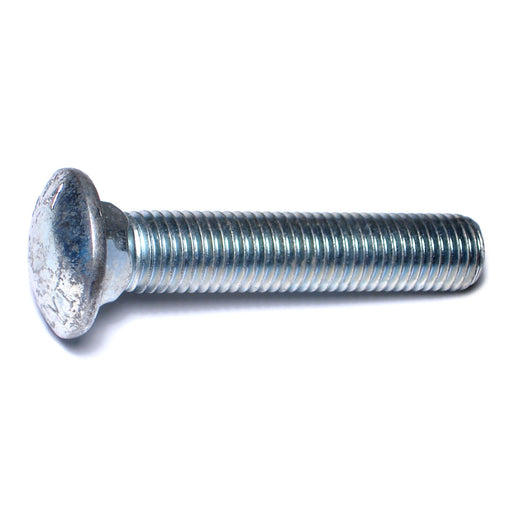 3/4"-10 x 4" Zinc Plated Grade 2 / A307 Steel Coarse Thread Carriage Bolts