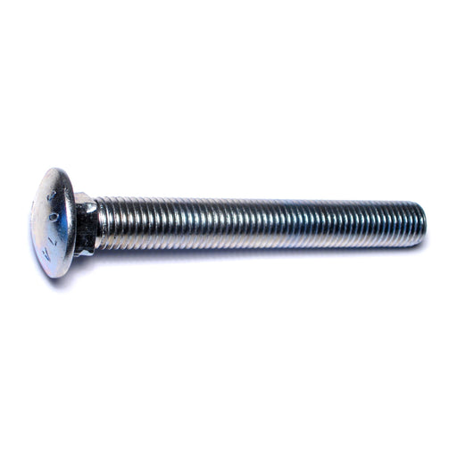 3/4"-10 x 6" Zinc Plated Grade 2 / A307 Steel Coarse Thread Carriage Bolts