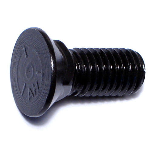 1/2"-13 x 1-1/4" Plain Grade 5 Steel Coarse Thread Flat Head Plow Bolts