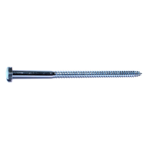 1/4" x 5-1/2" Zinc Plated Grade 2 / A307 Steel Hex Head Lag Screws