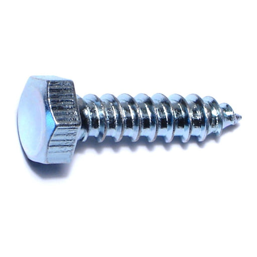 5/16" x 1-1/4" Zinc Plated Grade 2 / A307 Steel Hex Head Lag Screws