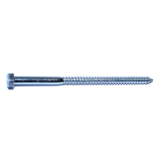 5/16" x 5-1/2" Zinc Plated Grade 2 / A307 Steel Hex Head Lag Screws