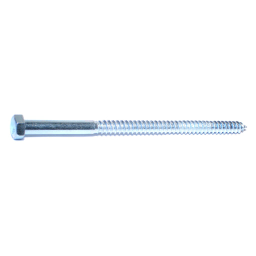 1/2" x 9" Zinc Plated Grade 2 / A307 Steel Hex Head Lag Screws