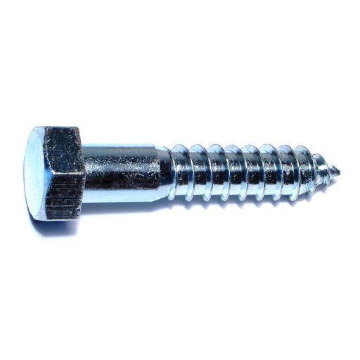 5/8" x 3" Zinc Plated Grade 2 / A307 Steel Hex Head Lag Screws