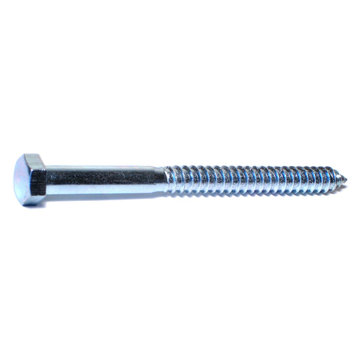 5/8" x 8" Zinc Plated Grade 2 / A307 Steel Hex Head Lag Screws