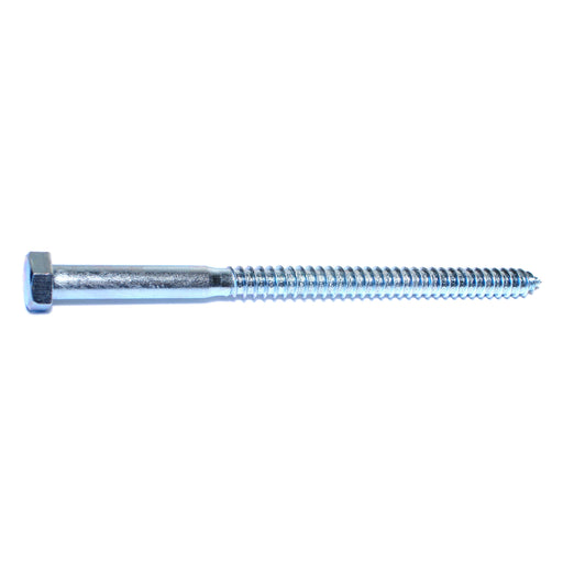 5/8" x 10" Zinc Plated Grade 2 / A307 Steel Hex Head Lag Screws