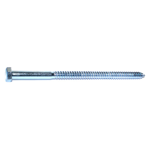 5/8" x 12" Zinc Plated Grade 2 / A307 Steel Hex Head Lag Screws