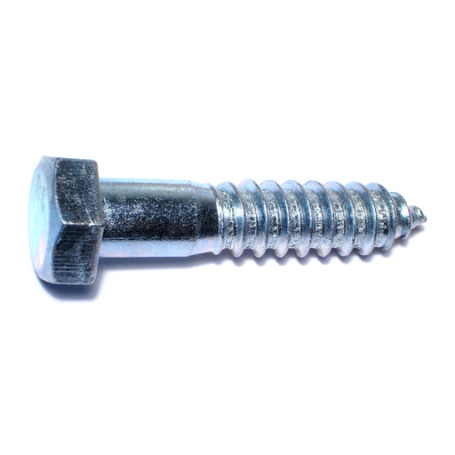 3/4" x 3-1/2" Zinc Plated Grade 2 / A307 Steel Hex Head Lag Screws