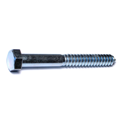 3/4" x 7" Zinc Plated Grade 2 / A307 Steel Hex Head Lag Screws