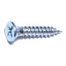 #4 x 5/8" Zinc Plated Steel Phillips Flat Head Wood Screws