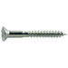 #10 x 1-3/4" Zinc Plated Steel Phillips Flat Head Wood Screws