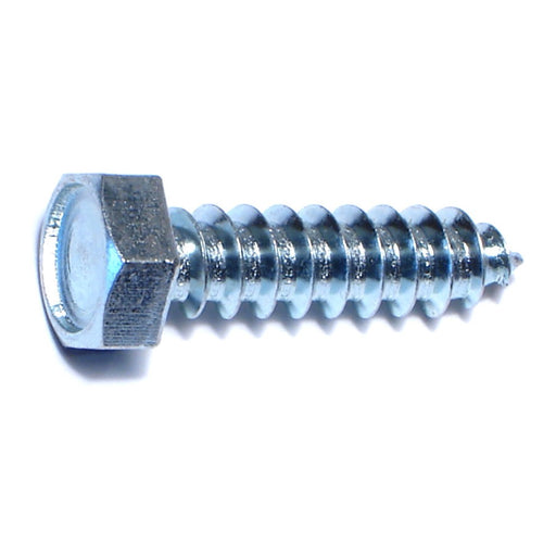 5/16" x 1-1/4" Zinc Plated Steel Indented Hex Head Sheet Metal Screws