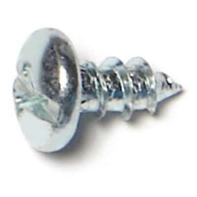 #10 x 3/8" Zinc Plated Steel Combo Pan Head Sheet Metal Screws