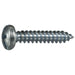 #10 x 1" Zinc Plated Steel Combo Pan Head Sheet Metal Screws