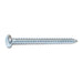 #12 x 2-1/2" Zinc Plated Steel Phillips Pan Head Sheet Metal Screws