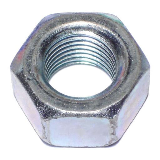 9/16"-18 Zinc Plated Grade 2 Steel Fine Thread Finished Hex Nuts