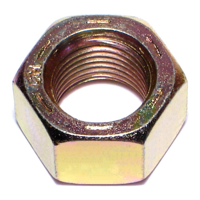 5/8"-18 Zinc Plated Grade 8 Steel Fine Thread Hex Nuts