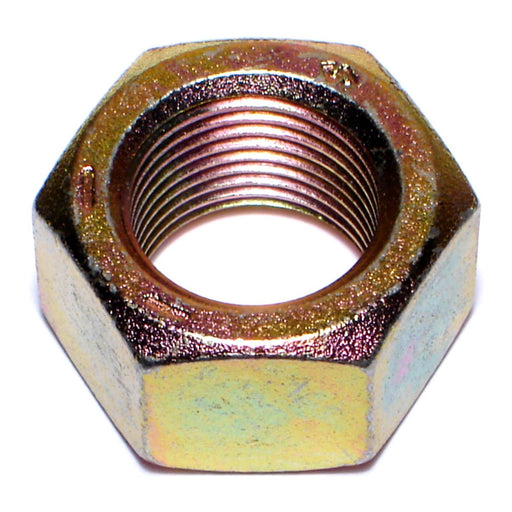 7/8"-14 Zinc Plated Grade 8 Steel Fine Thread Hex Nuts