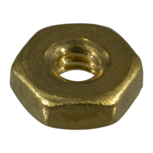 #6-32 Brass Coarse Thread Hex Machine Screw Nuts