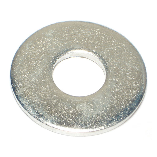 7/16" x 1/2" x 1-1/4" Zinc Plated Grade 2 Steel USS Flat Washers